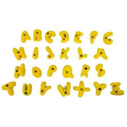 klimgrepen serie alfabet, set van 26 - Groen